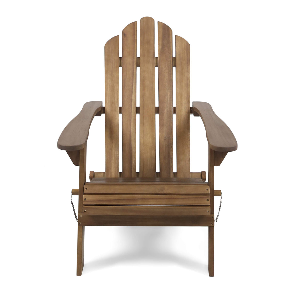 Christopher Knight Home Cara Outdoor Foldable Acacia Wood Adirondack Chair, Dark Brown Finish Christopher Knight Home