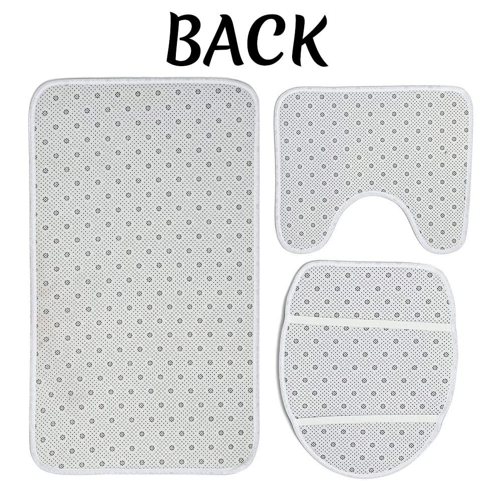 ZMvise Sublimation Blanks Bathroom Door Mats Polyester Heat Transfer Shower Mat Decoration Bath Rug Set of 1 ZMvise