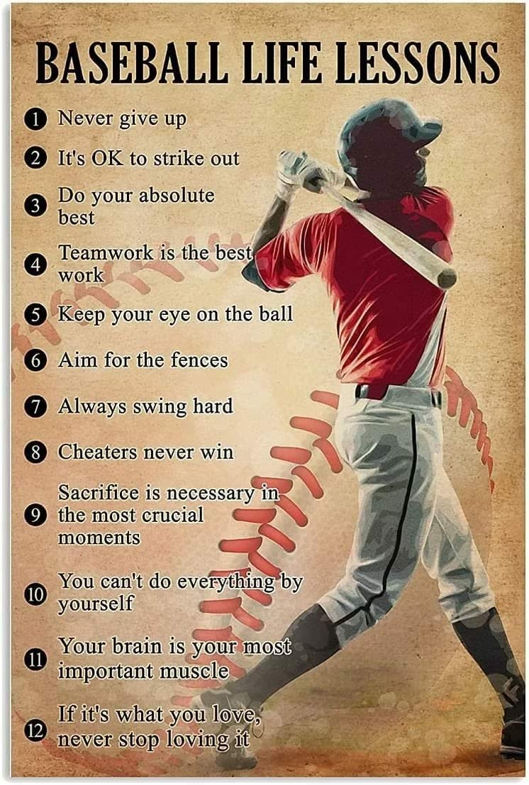 Baseball Inspirational Knowledge -1000 Piece Wooden Adult Puzzle - Toddler Toy Puzzle - Challenge Puzzle - Puzzle Gift - high Casual Game Props. Vlacoza