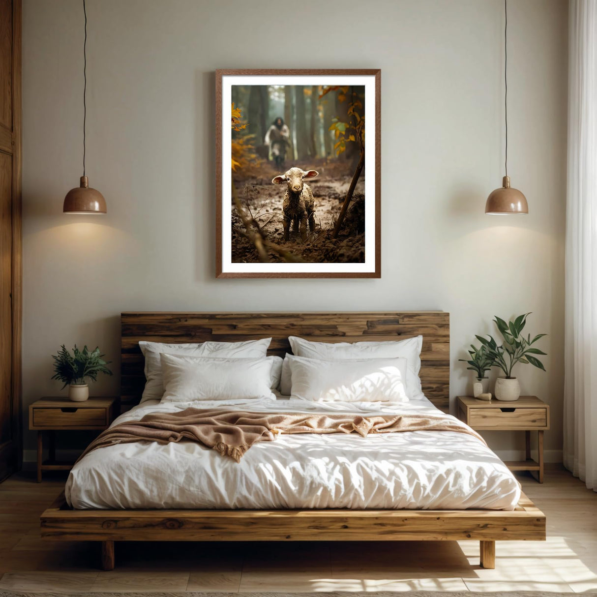 Religious Diamond Art Kits for Beginners Jesus Diamond Painting Kits for Adults Christian Wall Art Decor DIY Crafts Full Drill Gem Art Redemption Lost Sheep Artwork for Walls Christian Gift 12x16 Inch PINFFSHU