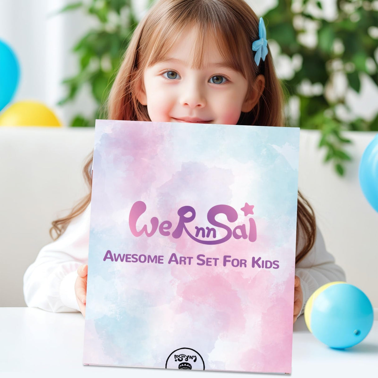 DIY Journal Kit for Girls - 66 Pcs Kids Unicorn Diary Set Girls Stationery Set Scrapbook Diary Journaling Art Crafts Set Unicorn Gift Kit School Supplies Birthday Gift for Girls Ages 8 9 10 11 12 Year Old WERNNSAI