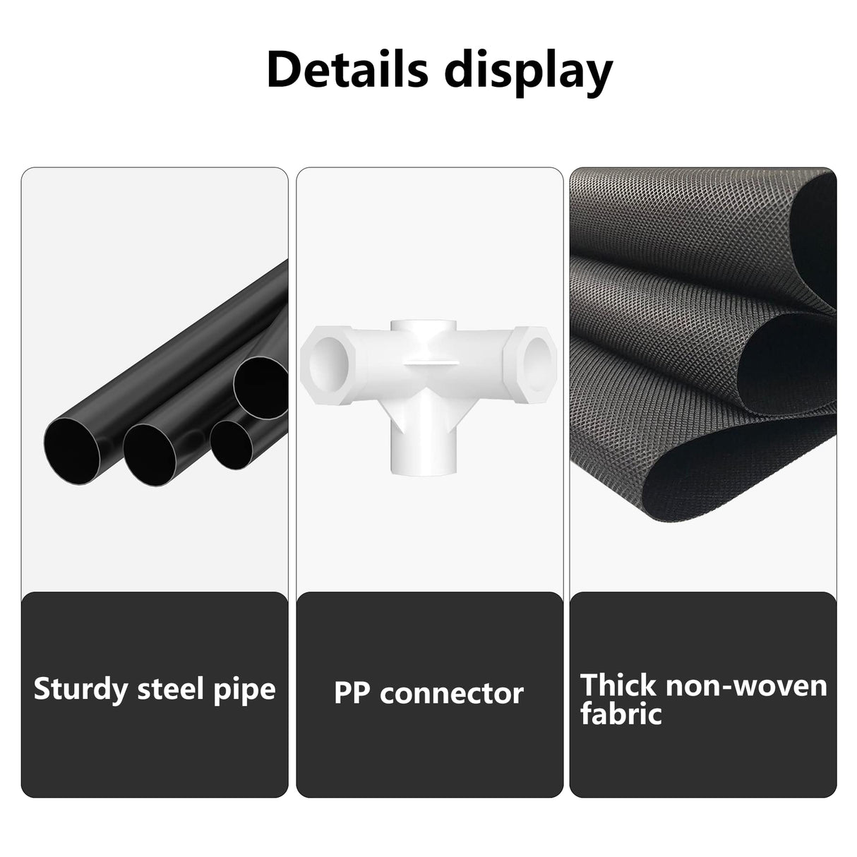 JIUYOTREE 7-Tier Shoe Storage Organizer with Dustproof Cover - Closet Cabinet Shelf Holds up to 28 Pairs - for Doorway, Corridor, Balcony, Living Room - Black JIUYOTREE