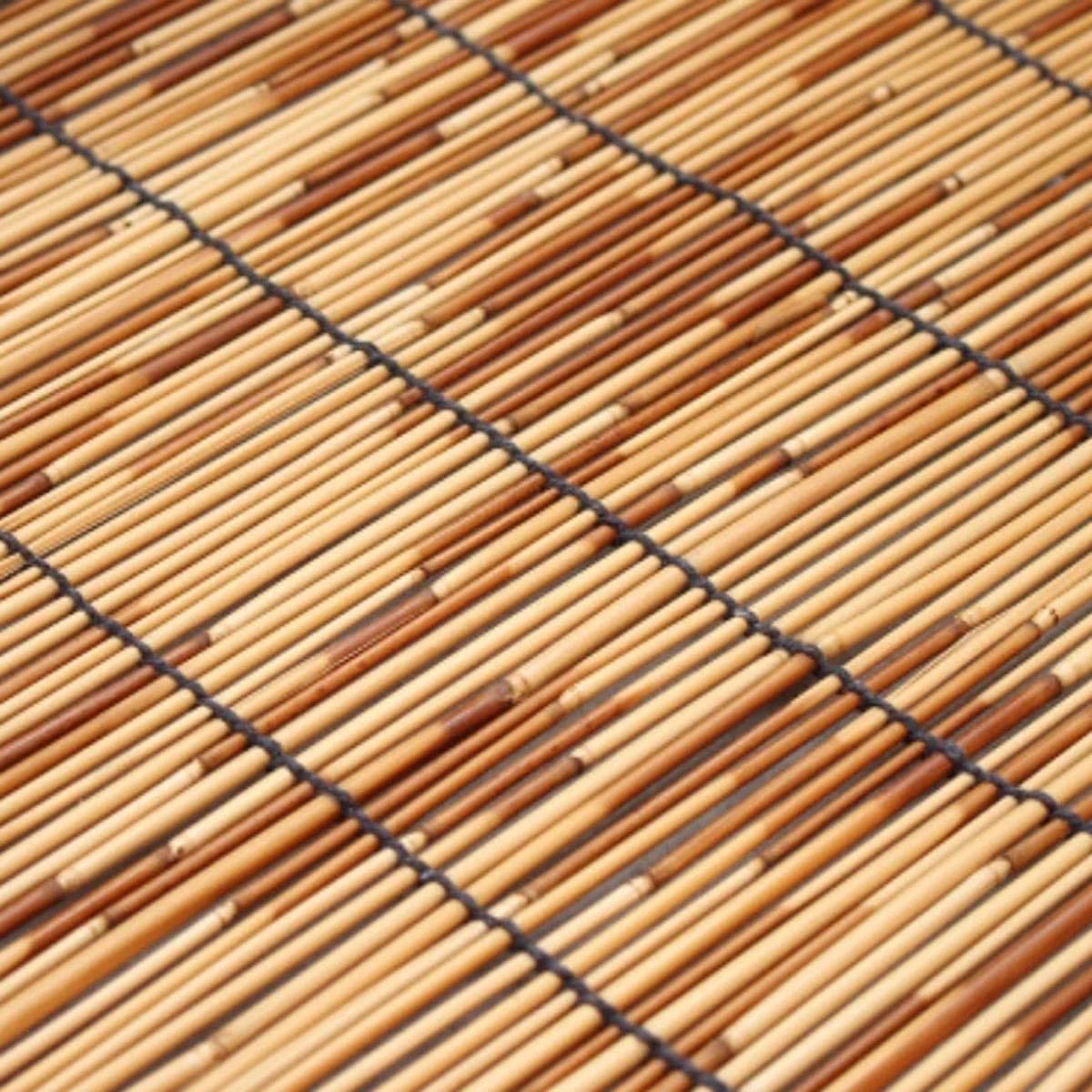 Bamboo Shades for Patio Privacy Screen, Bamboo Windproof Roller Porch Gazebo Deck Blinds, Bamboo Roll up Window Roman Shades for Office Curtains, Natural Bamboo Blinds, Cordless(Size:34"W x 84"H) DISPRA