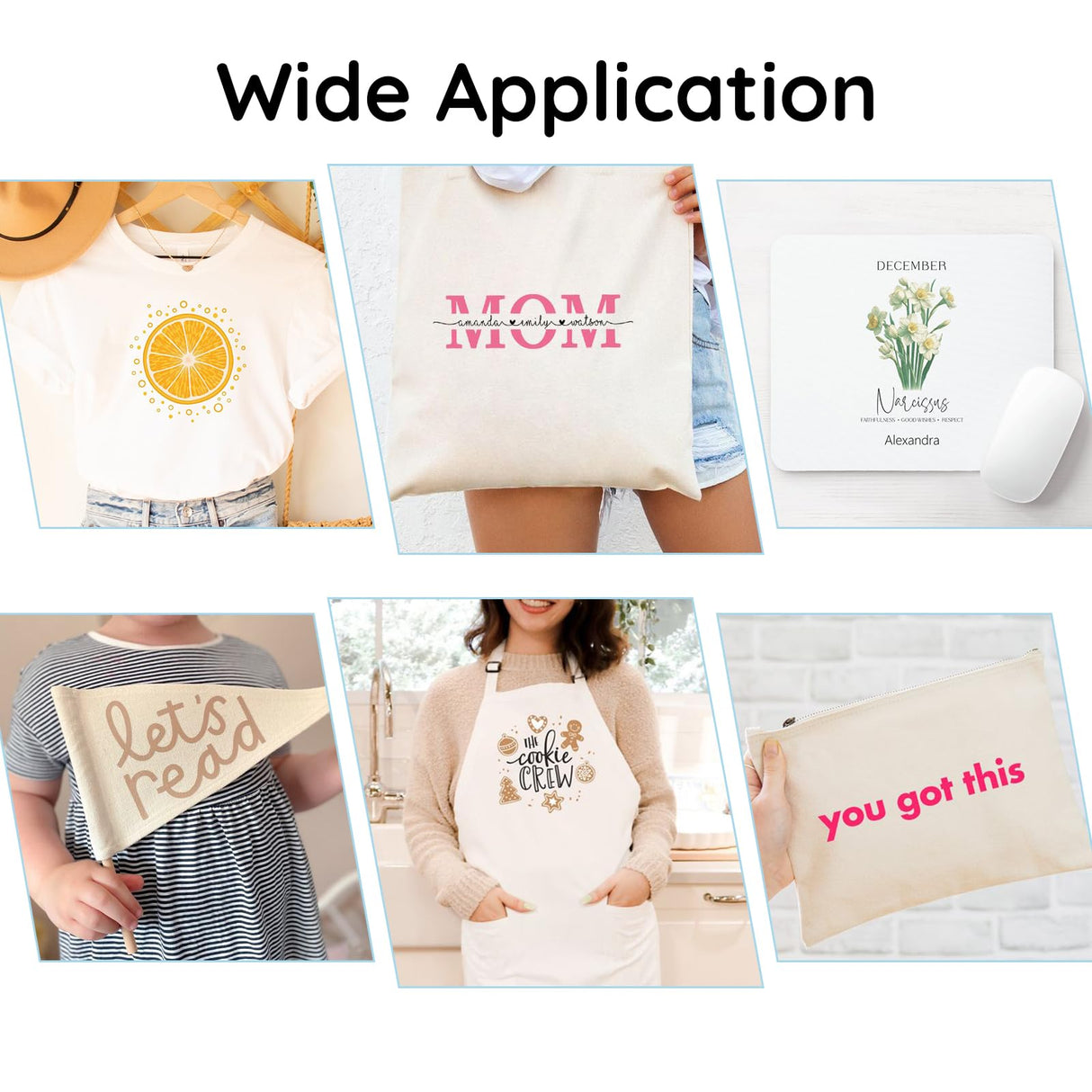 AST&T Heat Press Machine 12" x 10" Portable Easy Heat Press Heat Transfer for T-Shirts and HTV Vinyl Projects (White) AST&T