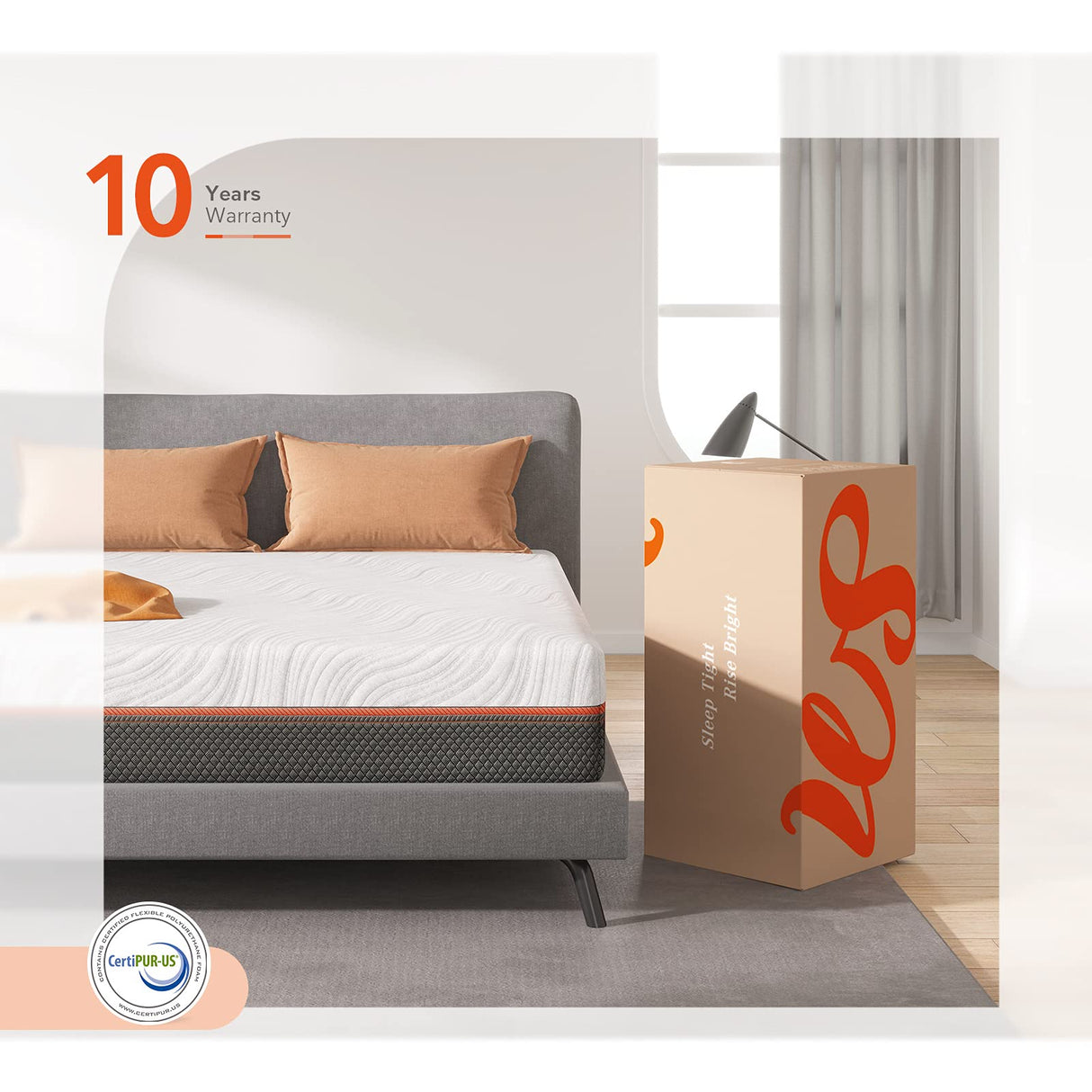 Full Size Mattress, Sweetnight 12” Hybrid Mattress with Gel Memory Foam & Pocket Innerspring for Cool Sleep & Edge Support, Bed Mattress with Moisture Wicking Adaptive Cover, Medium Firm, Full Size Sweetnight