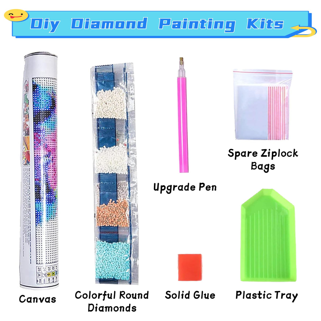 Rainbow Storm Diamond Painting Kits for Adults, 5D Diamond Art Painting by Numbers Kits, DIY Rainbow Storm Diamond Art Kits, Full Round Drill Diamond Paintings for Adults for Home Wall Decor, 12x16in GUMITOON