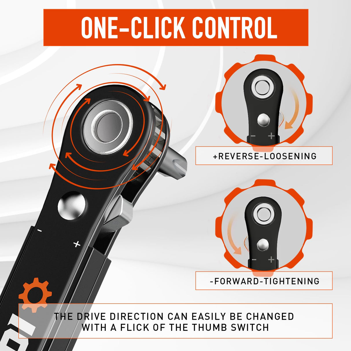 ZOOI Stocking Stuffers for Adults Men, Christmas Gifts for Men Ratcheting Pocket Screwdriver, Mens Gifts for Dad 90 Degree Right Ratchet Screwdriver, Dad Gifts for Him, White Elephant Gifts for Adults ZOOI