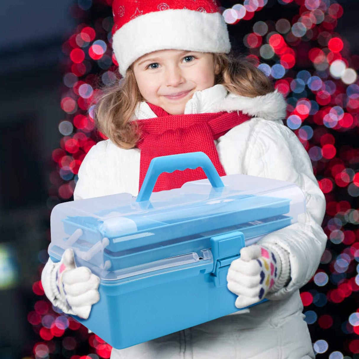 JoyPlus Quilling Kits for Beginners with Manual, 24 Tools & Supplies with Durable Storage Box, Updated Paper Crimper Tool, Premium Husking Board & Electronic Pen Blue JoyPlus