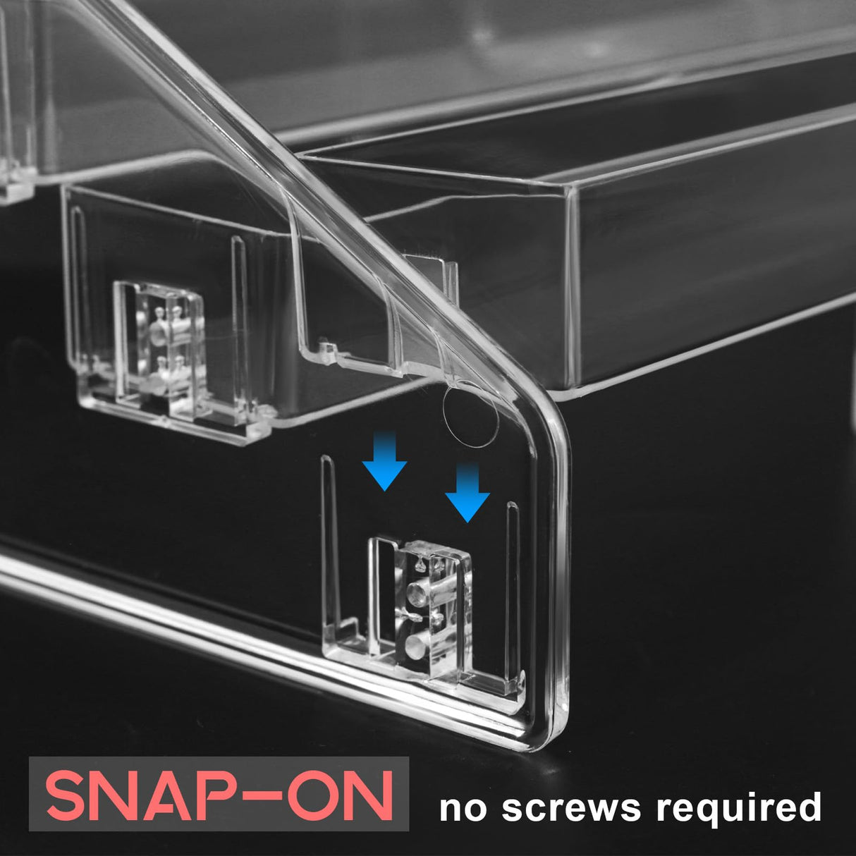 Vowcarol Clear Paint Organizer, Miniature Paint Holder 7 Layers Paint Storage Rack, Craft Paint Organizer Rack Vowcarol