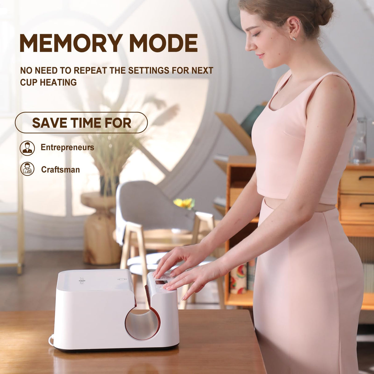 HTVRONT Auto Tumbler Heat Press Machine with 12pack Sublimation Mugs Blanks 11 oz HTVRONT