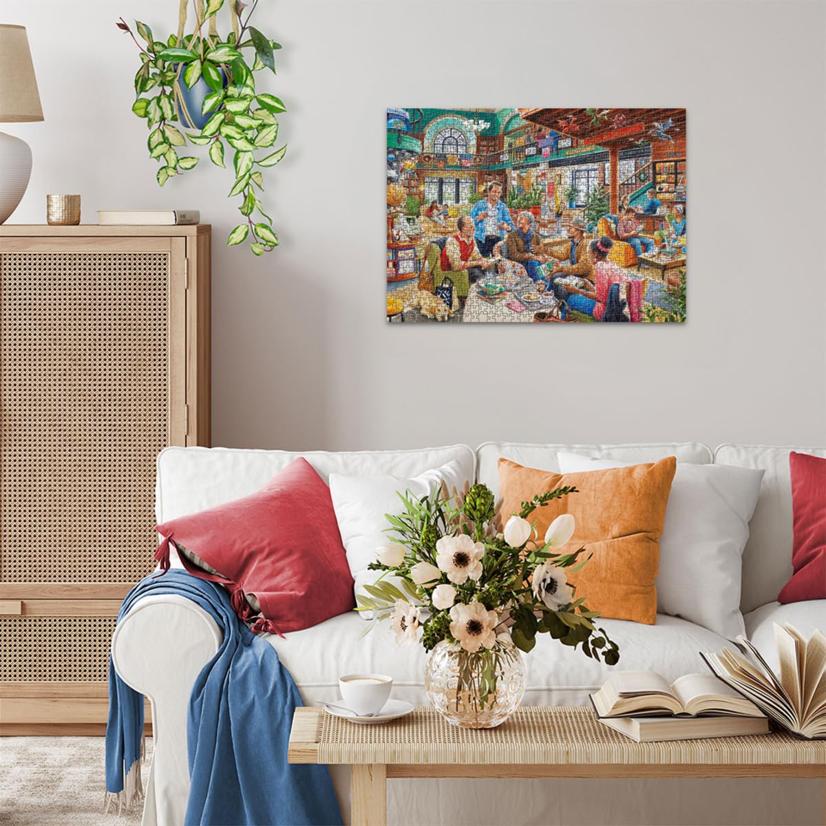 Ravensburger Turn The Page Bookclub 1000 Piece Jigsaw Puzzle for Adults | Unique, Pieces | Anti-Glare Surface | FSC Certified, Eco-Friendly | Amazon Exclusive Ravensburger