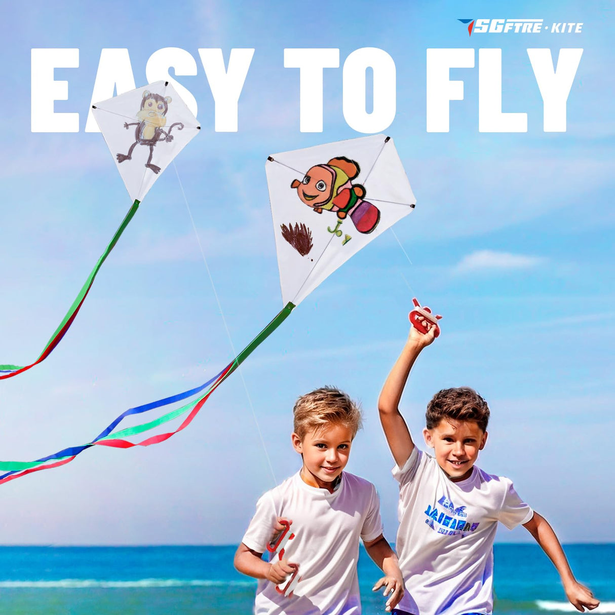 SGftre DIY Blank Diamond Kite for Kids & Adults Easy to Fly,Kite Making Kit Bulk,Kites are Used for Parties and Outdoor Beach Activities(3 Pack) SGftre