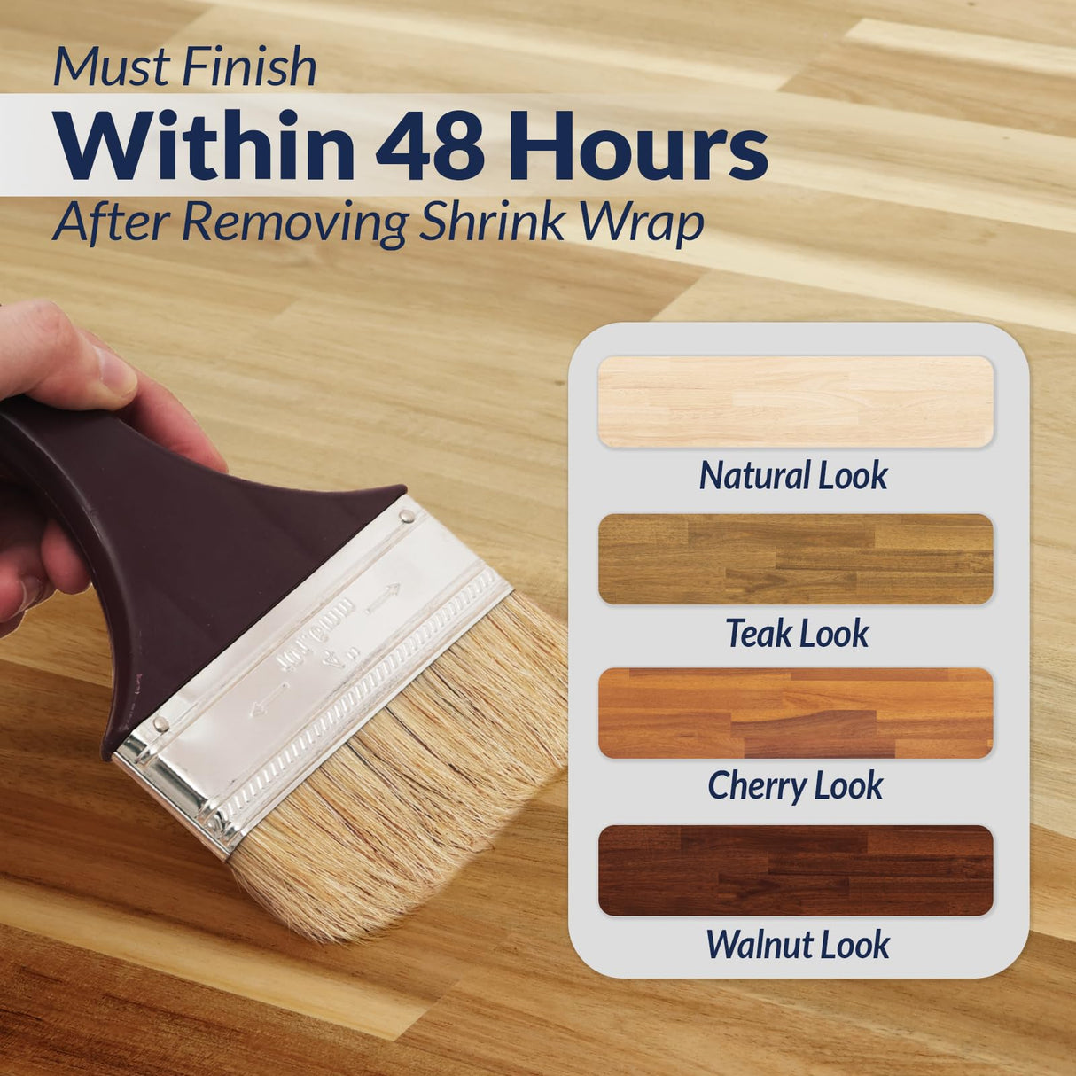 72 x 25 x 1.5 Acacia Butcher Block Countertop, Unfinished Solid Wood Butcher Block Table Top for DIY Island/Kitchen/Workbench Howizz