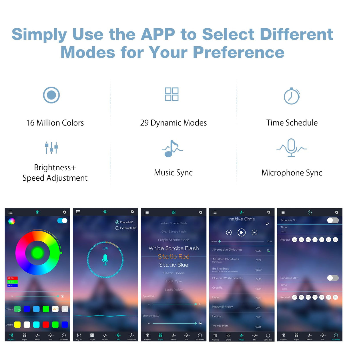 HOMMPA Coffee Tables for Living Room Modern LED Coffee Table with 3 Tiers Open Storage Shelf Black Coffee Table with LED Lights Center Sofa Tea Table with LED Lights for Home Office Furniture HOMMPA