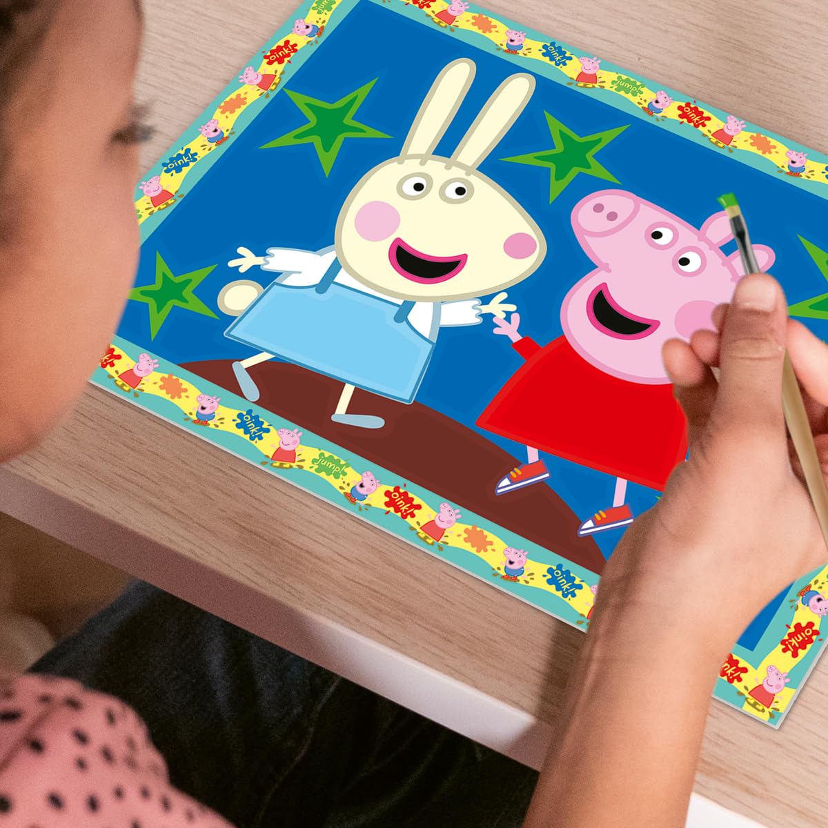 Ravensburger CreArt Peppa Pig Paint by Numbers Kit for Kids - 23570 - Painting Arts and Crafts for Ages 5 and Up Ravensburger
