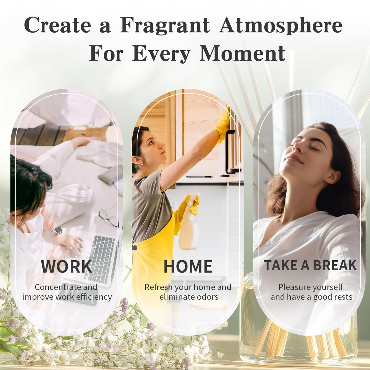 PHATOIL 3.38FL.OZ Fragrance Oils for Diffuser, Perfect for Aromatherapy, Humidifiers, Yoga, DIY Candle and Soap Making Scents (Sweet Fruit Candy) PHATOIL