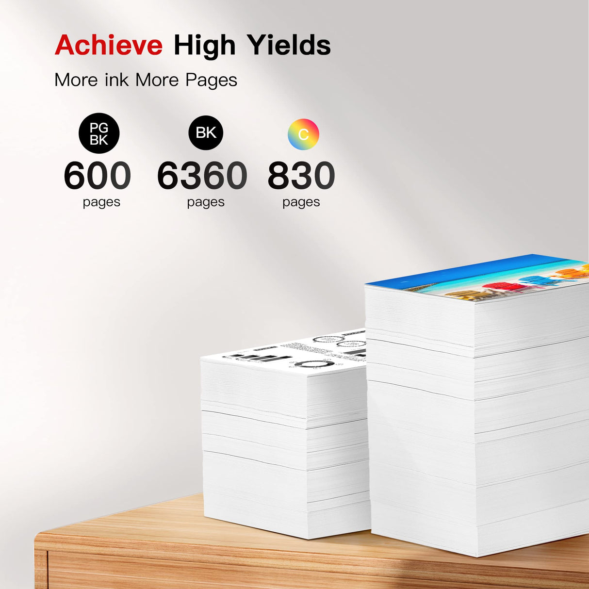 280XXL 281XXL Ink Cartridges High Yield Compatible for Canon Ink 280 and 281 cartridges for Canon tr8620a Ink cartridges TR8620 TR8520 TR8600 TS9521C Printer, 5 Pack PGBK Black Cyan Magenta Yellow Acaves