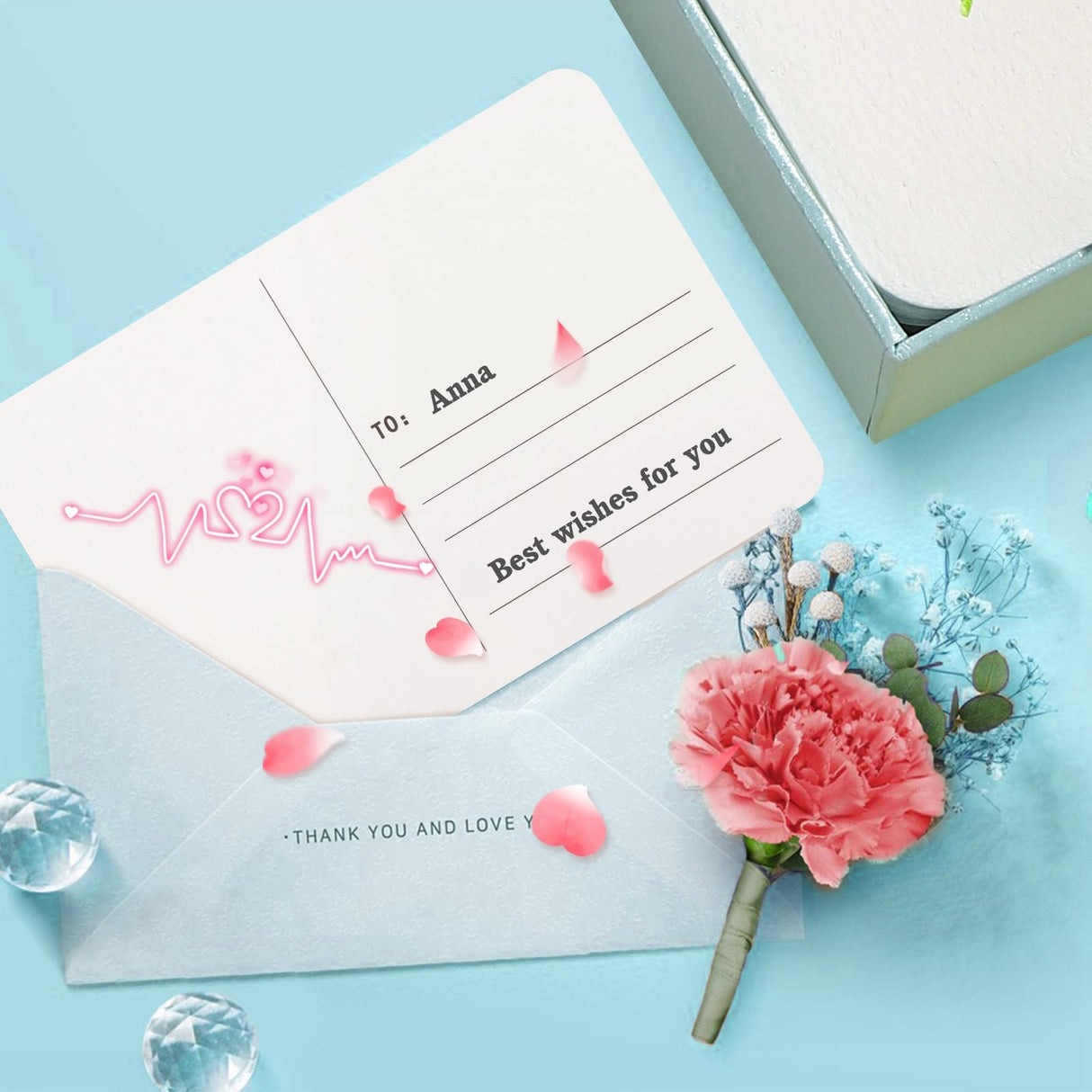 48 Sheets 4x6 Watercolor Postcards, 140lb/300gsm Blank Postcards Watercolor Paper Cards Art Supplies for Painting, DIY, Mailing, Invitations, Greeting Cards (Green) Prudiut