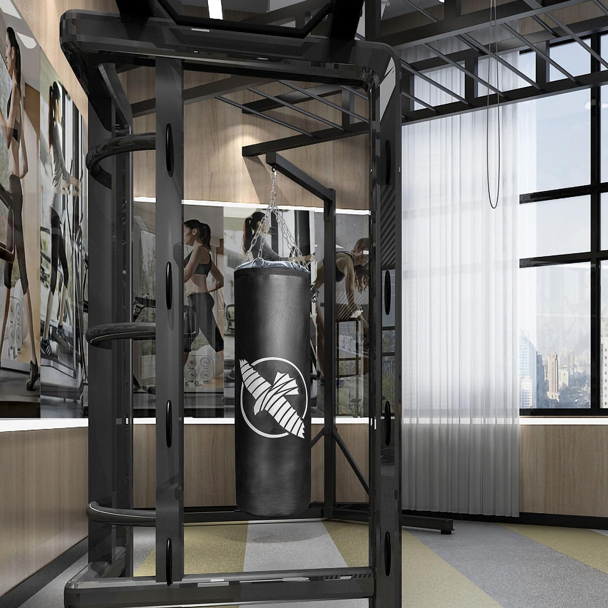 CCYODECO Punching Bag Hanger, 304 Stainless Steel Chain & Swivel with Quick Connection Links for Heavy Bag, Gym Swing, and Hammock CCYODECO