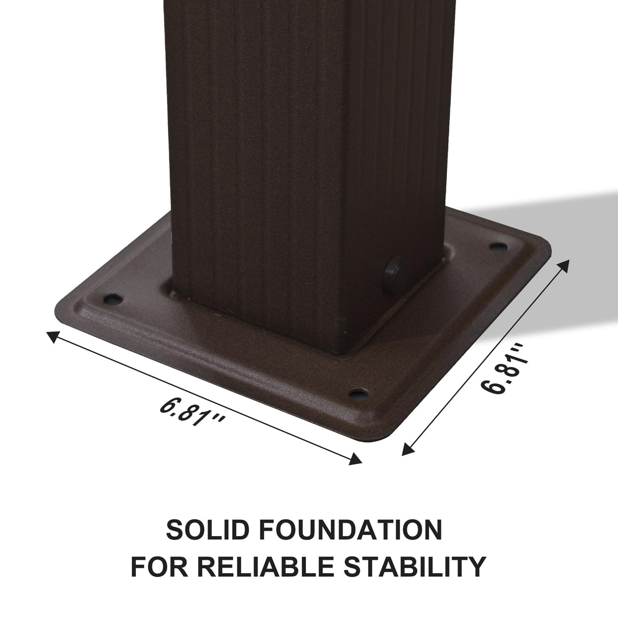 PURPLE LEAF 10' x 13' Outdoor Retractable Pergola Aluminum with Sun Shade Canopy DIY Patio Modern Heavy-Duty Brown Shelter for Garden Yard Pavilion Grape Trellis Porch, Beige PURPLE LEAF