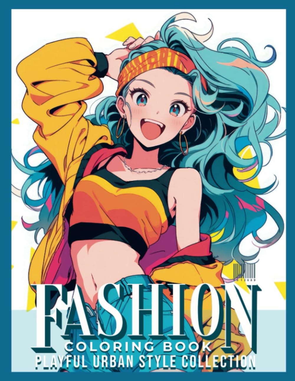 Anime Fashion Coloring Book: Playful Urban Style Collection - Perfect Gift for Tween and Adults, Fashion, and Manga Lovers: Express Your Style and ... Accessories, and Fashion Forward Cuties WoodArtSupply