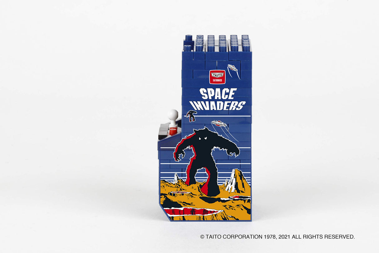 nanoblock - Space Invaders - Space Invaders Arcade Cabinet, Character Collection Series Building Kit nanoblock