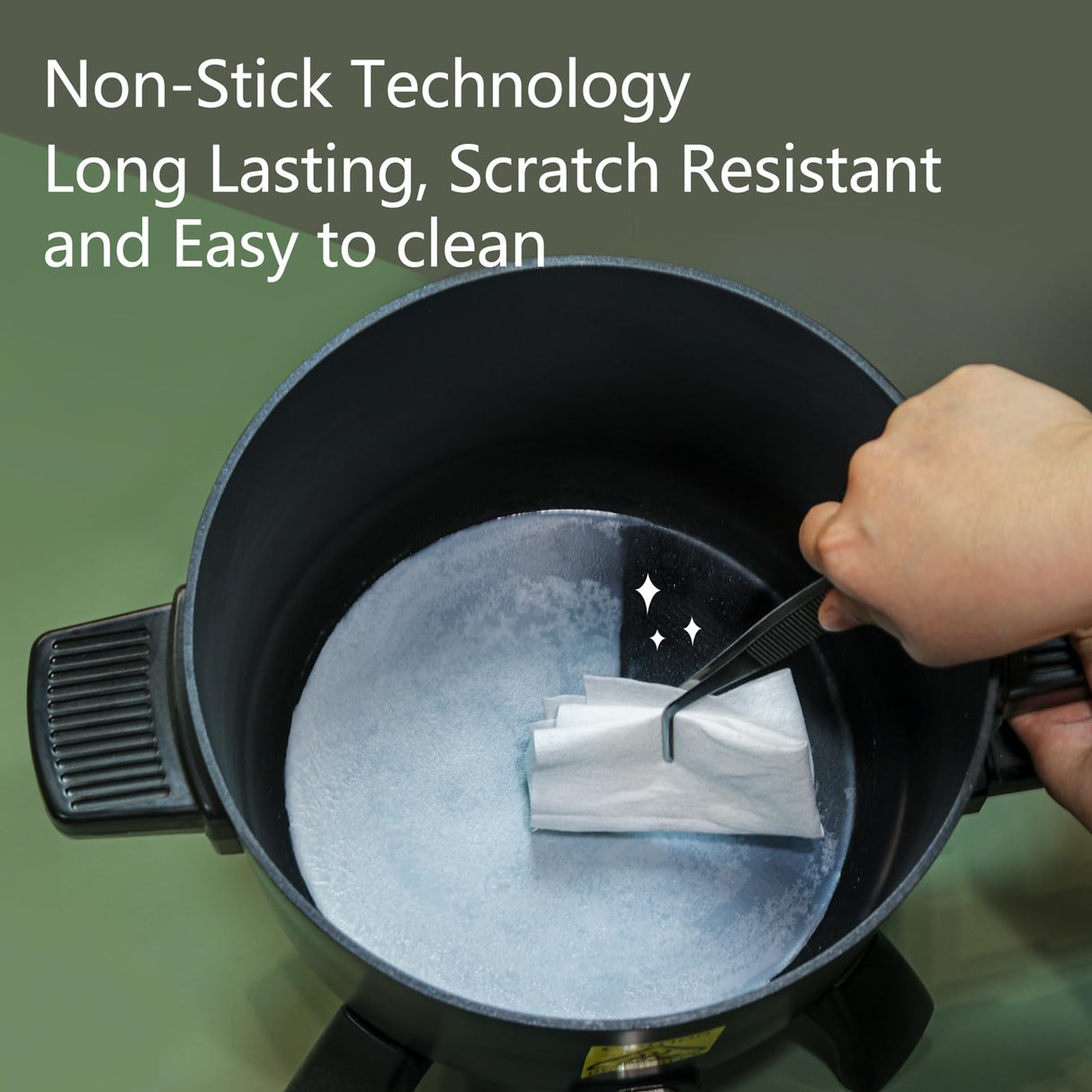 Wax Melter for Candle Making, 6Qts Candle Wax Melting Pot with Spout for Soy Wax Soap Base Easy Pour & Non-Stick & Temps Aroparc