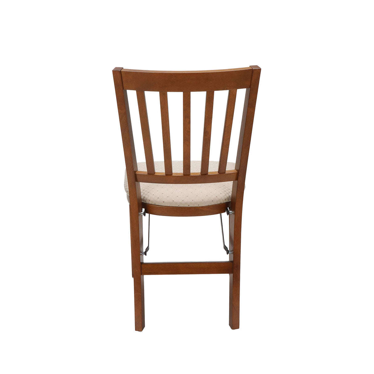 Stakmore School House Folding Chair Finish, Set of 2, Fruitwood, 8.25D x 17W x 35.5H in MECO