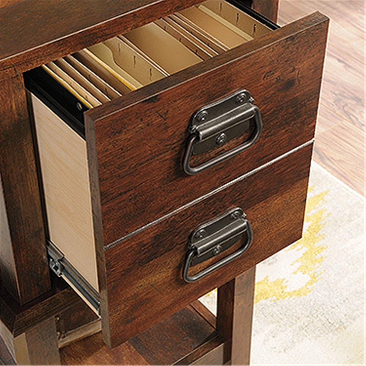 Sauder Viabella Desk, Curado Cherry finish Sauder