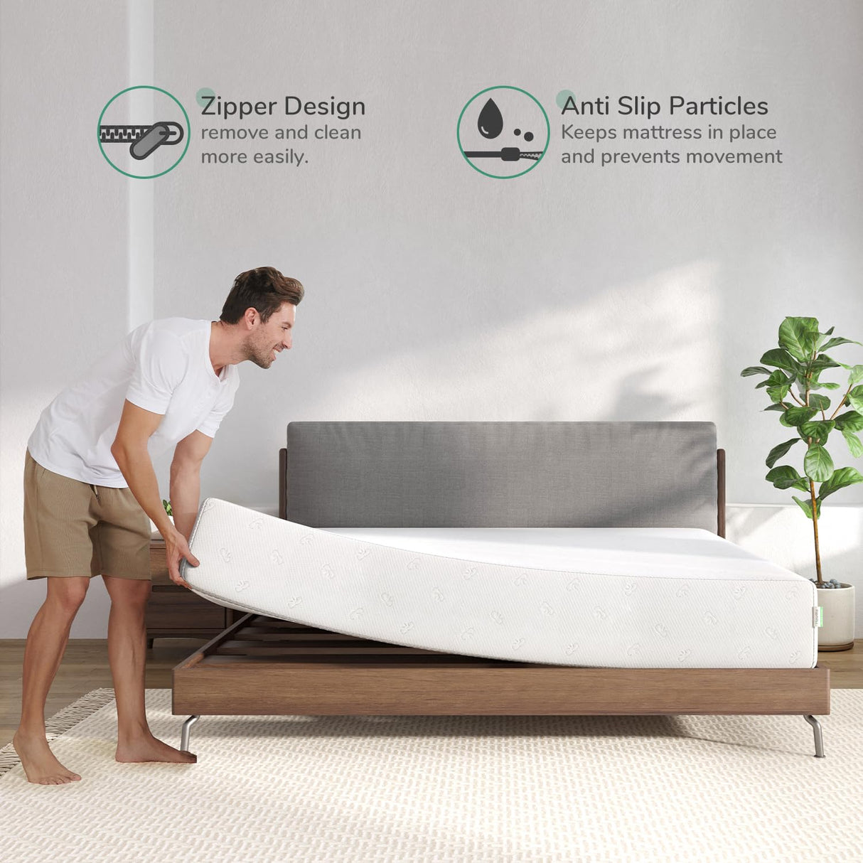 Novilla Full Mattress, 10 Inch Memory Foam Mattress Full Size WithComfort Foam for Pressure Relief & Cool Fresh Sleep,Removable Washable Mattress Cover,Full Memory Foam Mattress Novilla