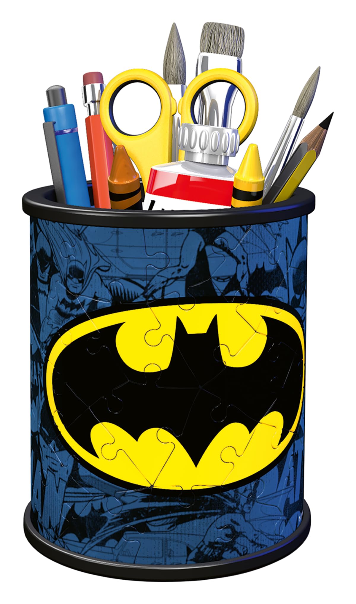 Ravensburger Batman Pencil Cup 3D Puzzle for Kids - Every Piece is Unique, Pieces Fit Together Perfectly Ravensburger