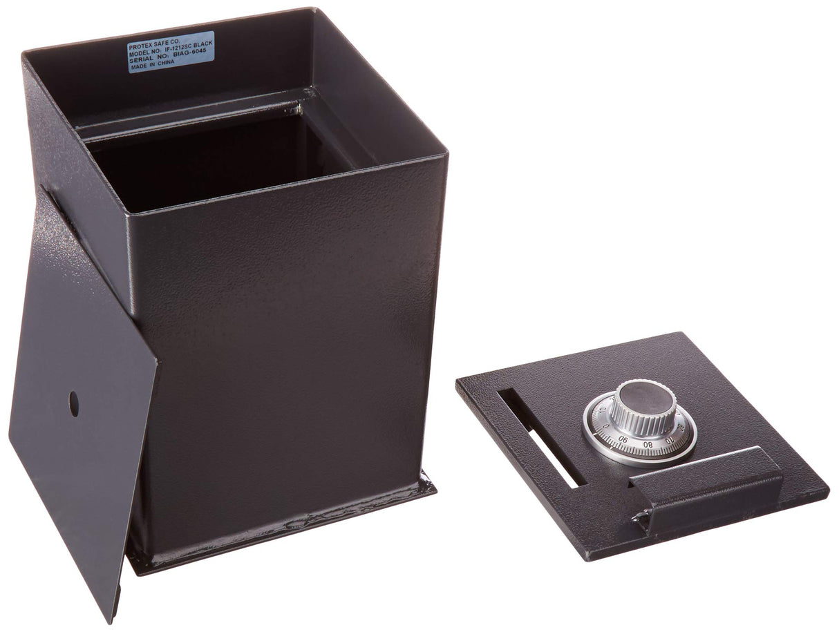 Protex IF-1212SC II Floor Safe,under ground safe, LaGard group II combination lock, Sturdy steel cover,Drill resistant carburized hard plate, Powder coat finish Protex Safe Co.