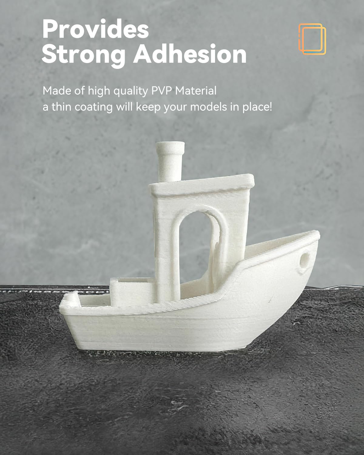 Creality Official 3D Printer Adhesive Glue, Enhanced Adhesion Reduces Warping for Filament on Build Plate, Easy to Clean and Safe PVP Solid 3D Printer Glue Stick for PLA/ABS/PETG/PC/PA/TPU, 2 Pack Creality