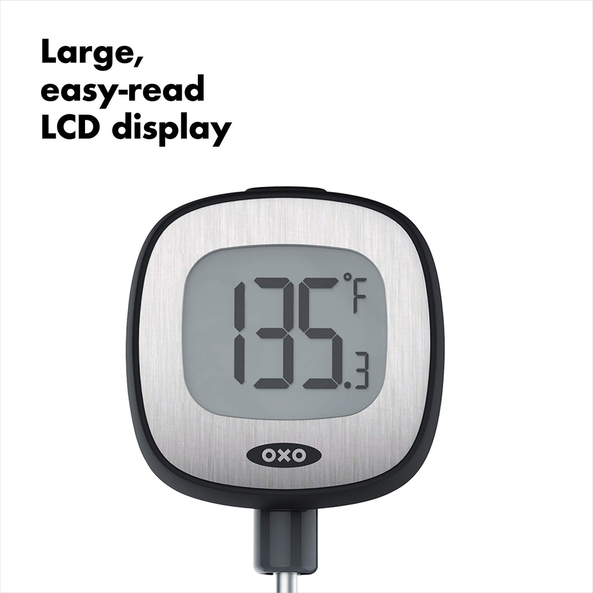 OXO Good Grips Chef's Precision Digital Instant Read Thermometer, Black OXO