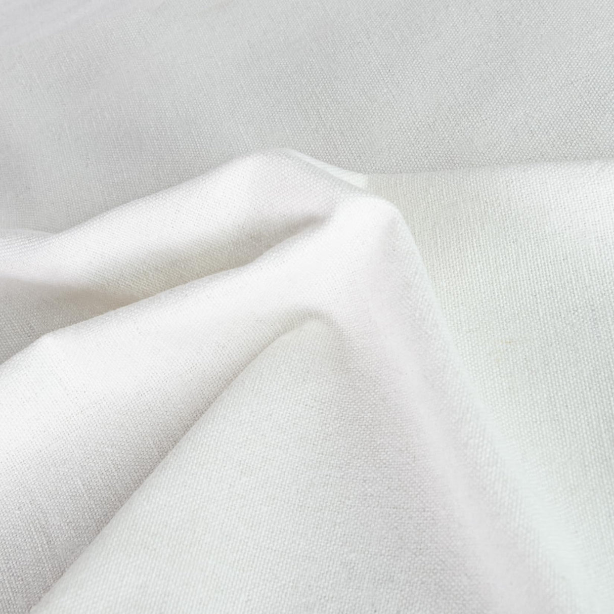 8 PCS Linen Embroidery Fabric, Pre-Cut Solid Color 12 × 12 Inch Square Needlework Fabric, Sewing Quilting Cloth for DIY Garment Crafts, Embroidery Project, Bright White LOVOUS