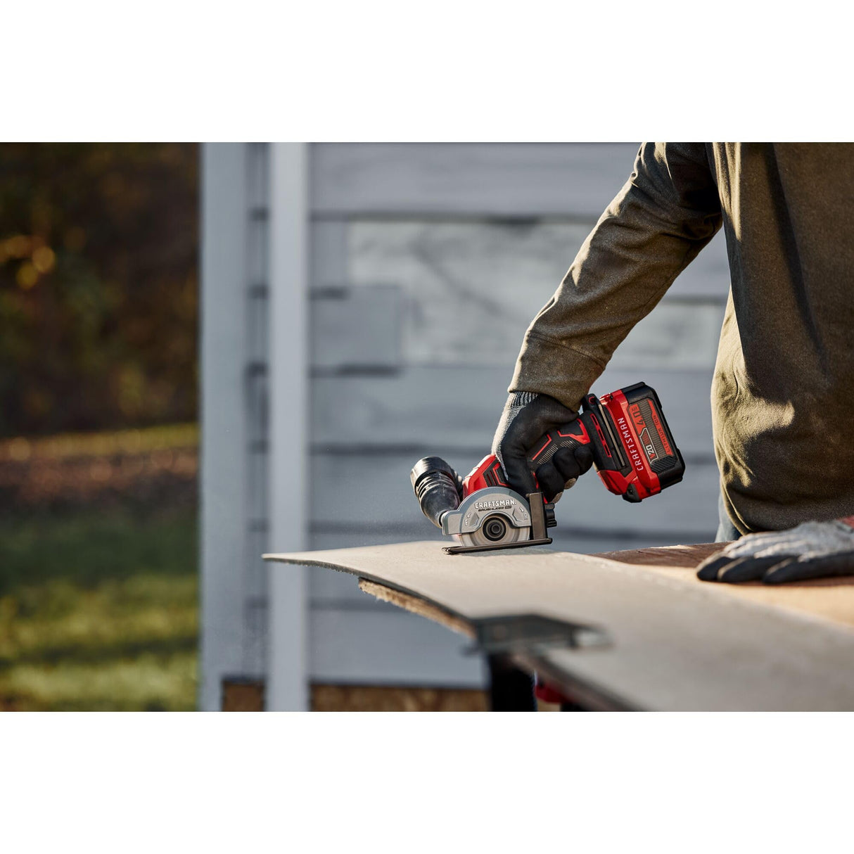 CRAFTSMAN V20 Cordless Cut-Off Tool, Brushless RP, 3 Inch, Small Circular Saw, Bare Tool Only (CMCM300B) CRAFTSMAN