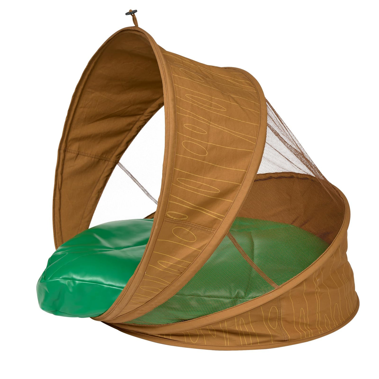 Hideaway Log Chair with Cushion by Environments, Portable Pop-Up Woodland Play Tent, Kids Retreat for Calming Space, Perfect for Quiet Time and Reading Environments