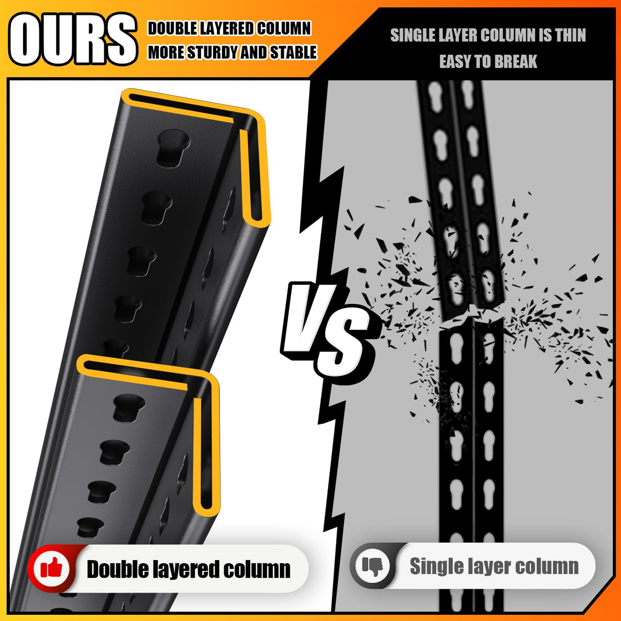 ZIWJHK 72''H*59''W Garage Shelving 3000LBS Adjustable Storage Shelves,5 Tier Metal Steel Heavy Duty Shelving Unit, Industrial Utility Rack Shelf, Storage Organize for Garage, Basement,Black ZIWJHK