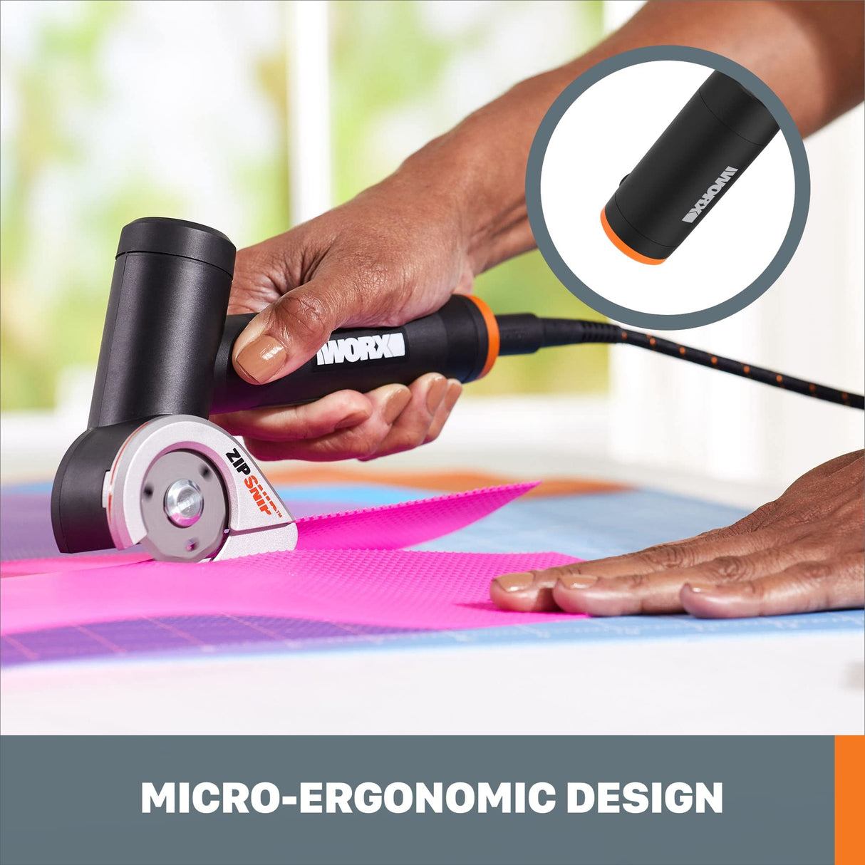 Worx 20V MAKERX WX745L.9 ZipSnip Mini Rotary Cutter (Tool Only) WORX