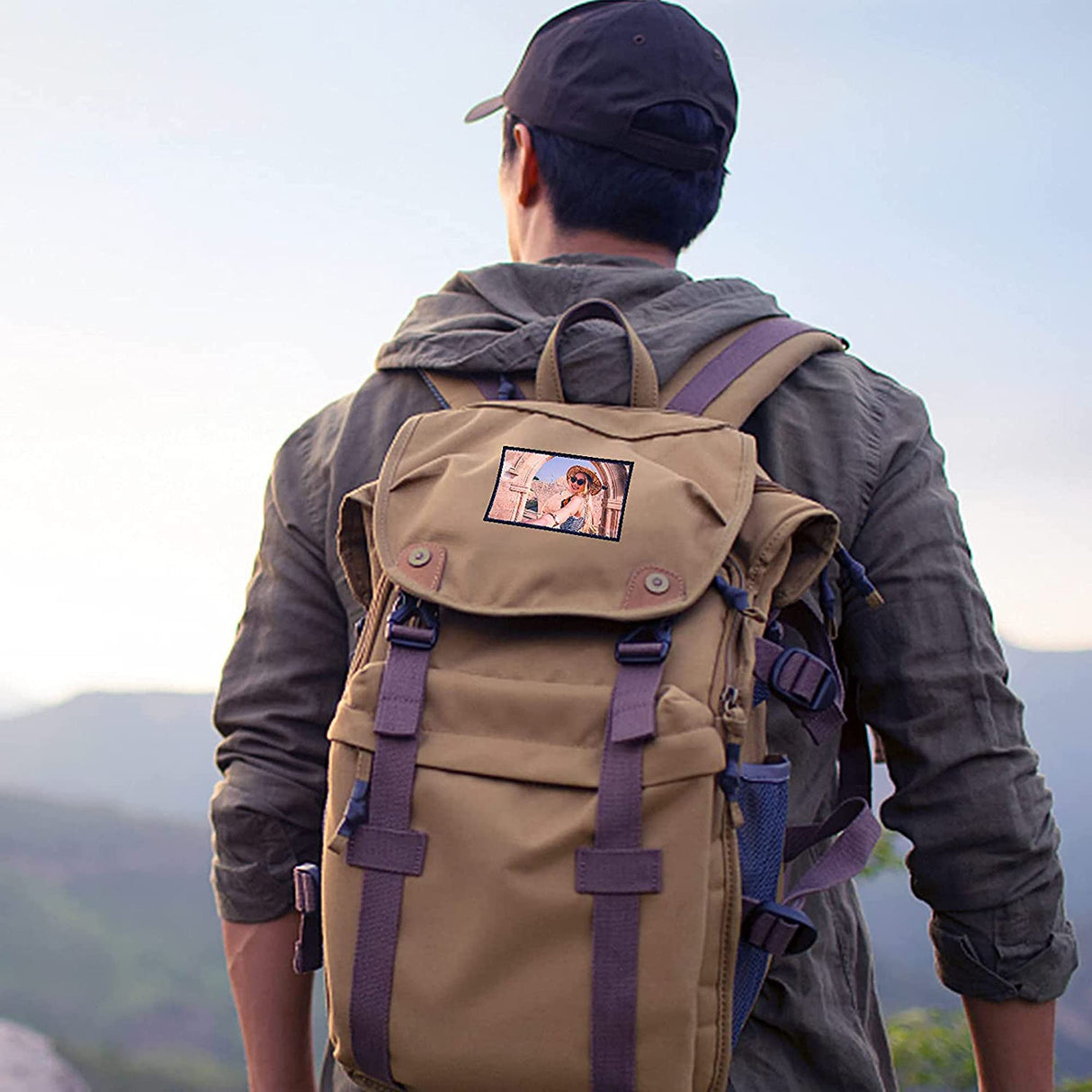 Woohome 30 PCS Sublimation Patch Blanks Fabric Iron on Patches Rectangle Sublimation Blanks Iron-on Blank Patch Appliques Sticker for Hats Clothes Backpack Carpet Decorative Patches Woohome