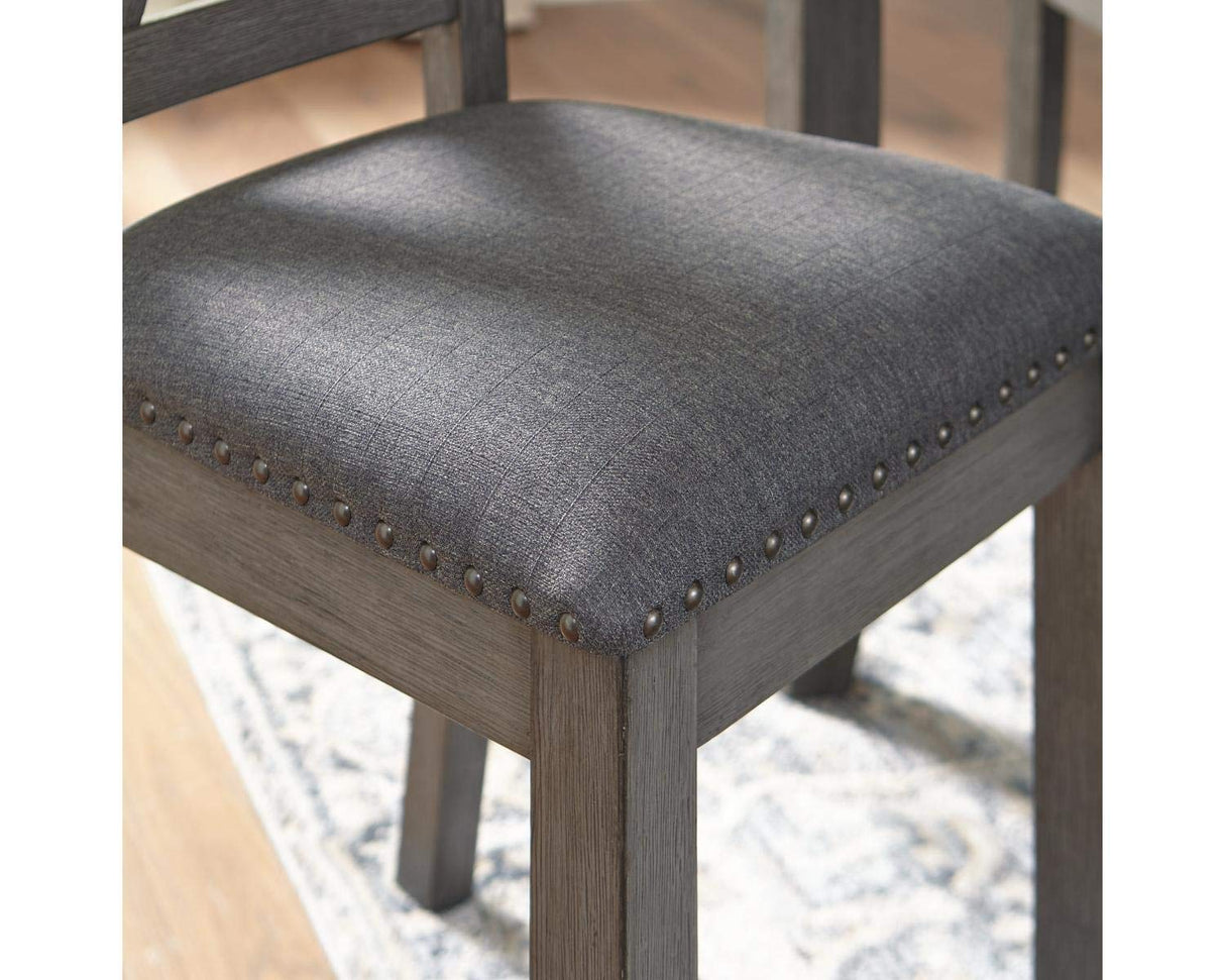 Signature Design by Ashley Caitbrook Rustic 7 Piece Dining Set, Include Table and 6 Chairs, Gray Signature Design by Ashley