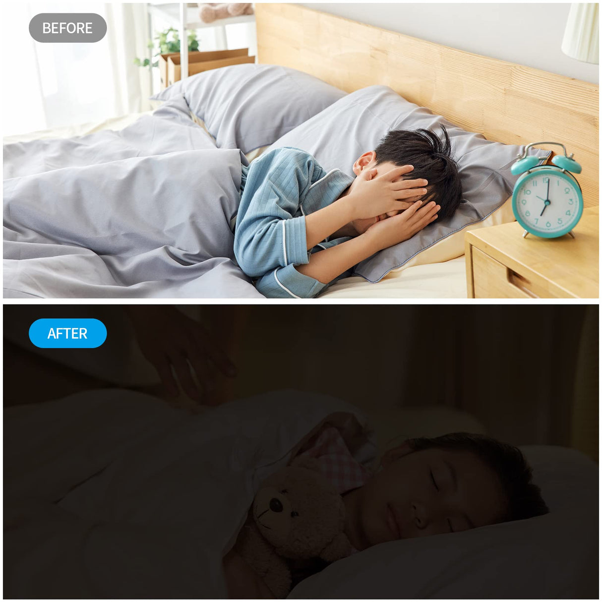 Blackout Blind Curtains, Portable 100% Blackout Shades, 78" x 59" Black Out Blinds for Window, TemporaryWindow Cover with Hook and Loop Tape for Travel Bedroom Nursery Cars RUGLAMZHIP