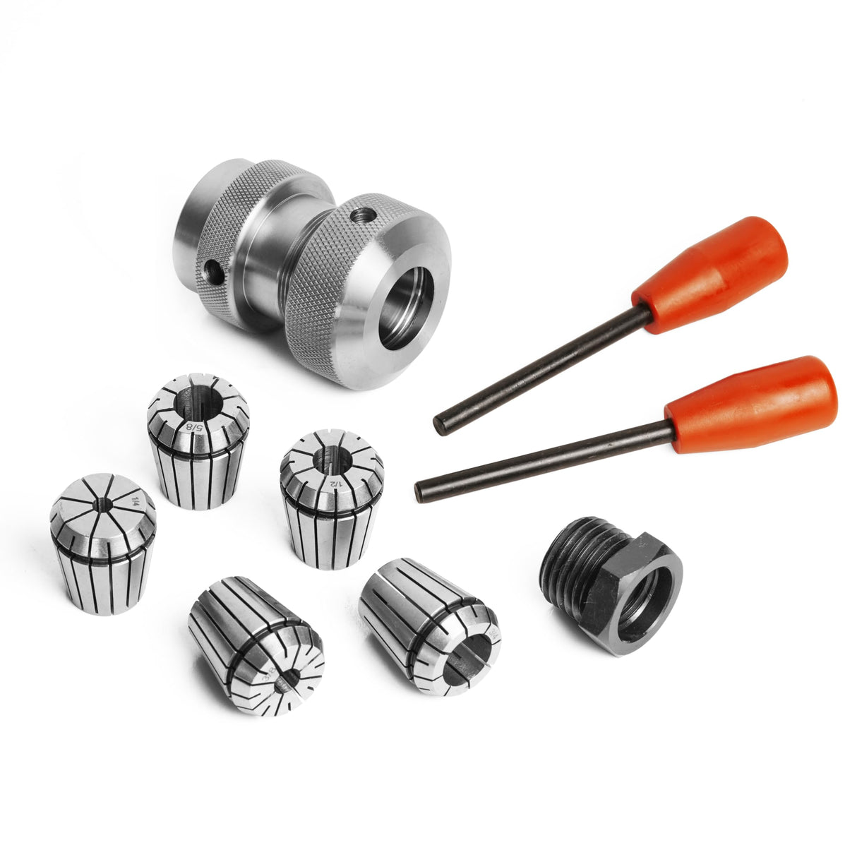 BMWOOD CCS-5/1-1/4" Collect Chuck System in Blow Case for Woodturning Work. BMWOOD