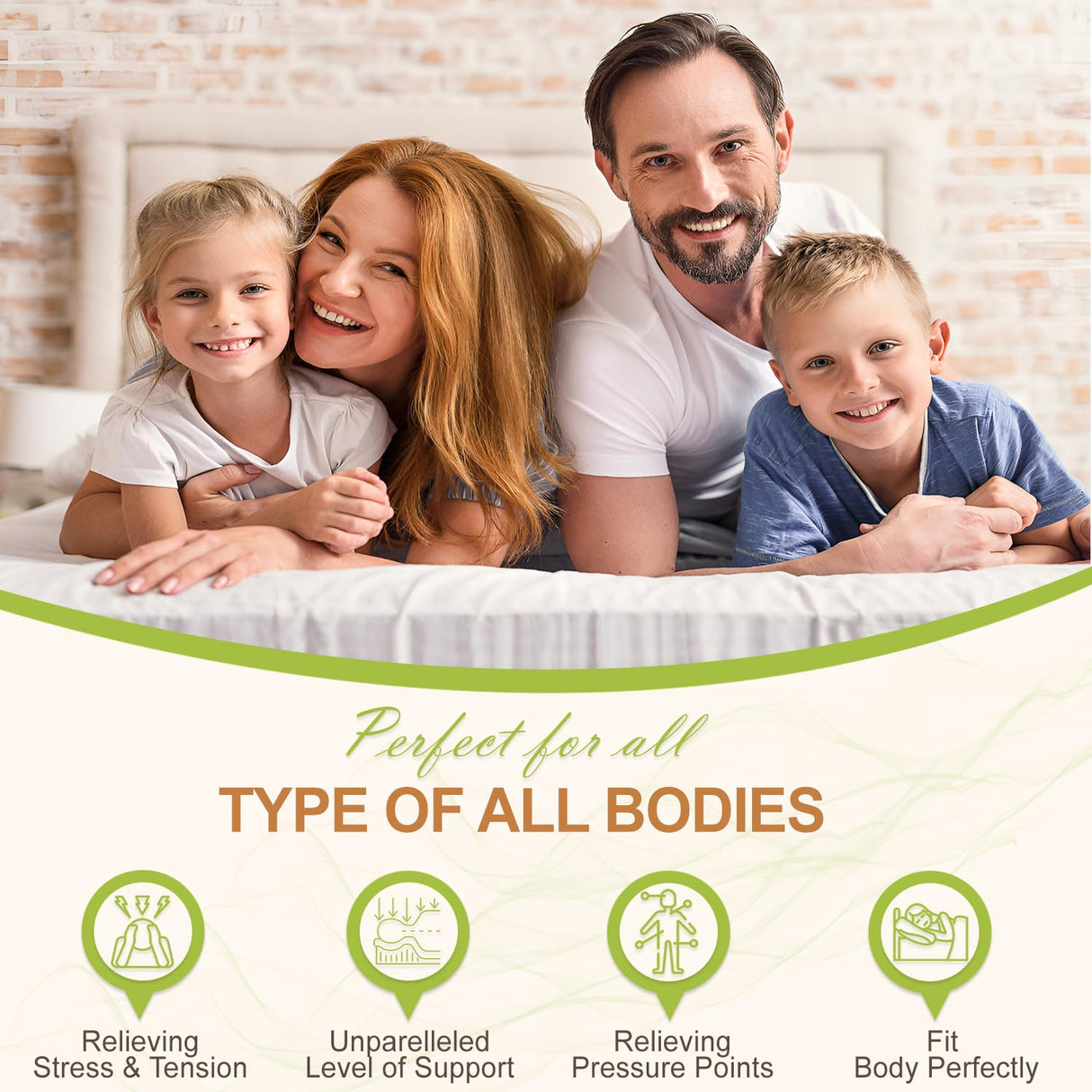 12 Inch Twin Mattress, Gel Memory Foam Twin Size Mattress, Pressure Relieving, Cooling Gel Foam, Twin Mattress in a Box, Certipur-Us Certified, Bed-in-a-Box, Twin, 75"L x 39"W x 12"Th, White NChanmar