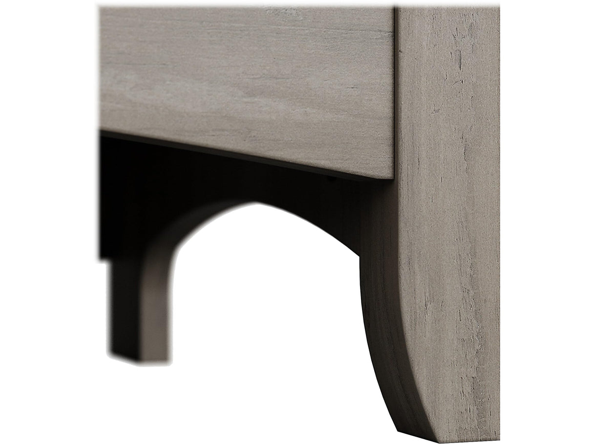 Bush Furniture Salinas 5 Shelf Tall Bookcase Set of 2 - Driftwood Gray Bush Business Furniture