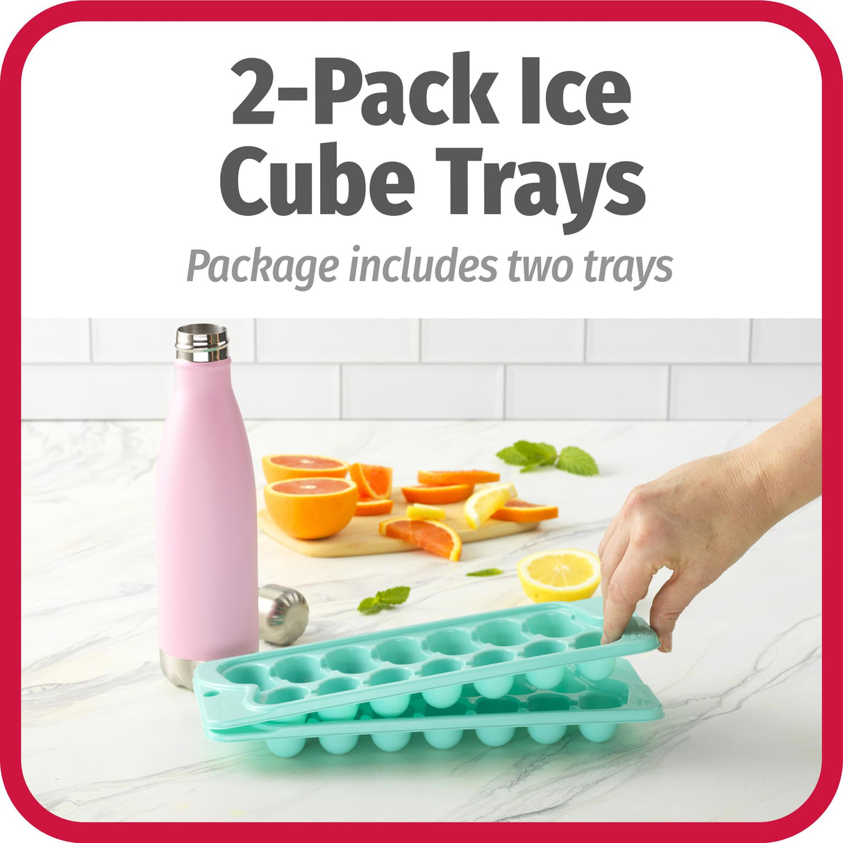 Good Cook 2-Pack Ice Cube Trays GoodCook