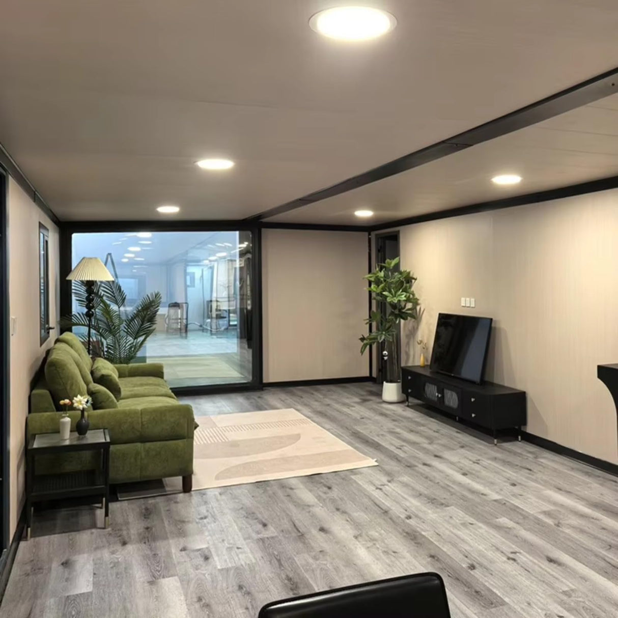 Folding Prefab Tiny Home for Sale,20ft/40ft Tiny Home with 2 Bedrooms Tiny House to Live in for Adults, Mobile Container House with Kitchen and Bathroom Generic