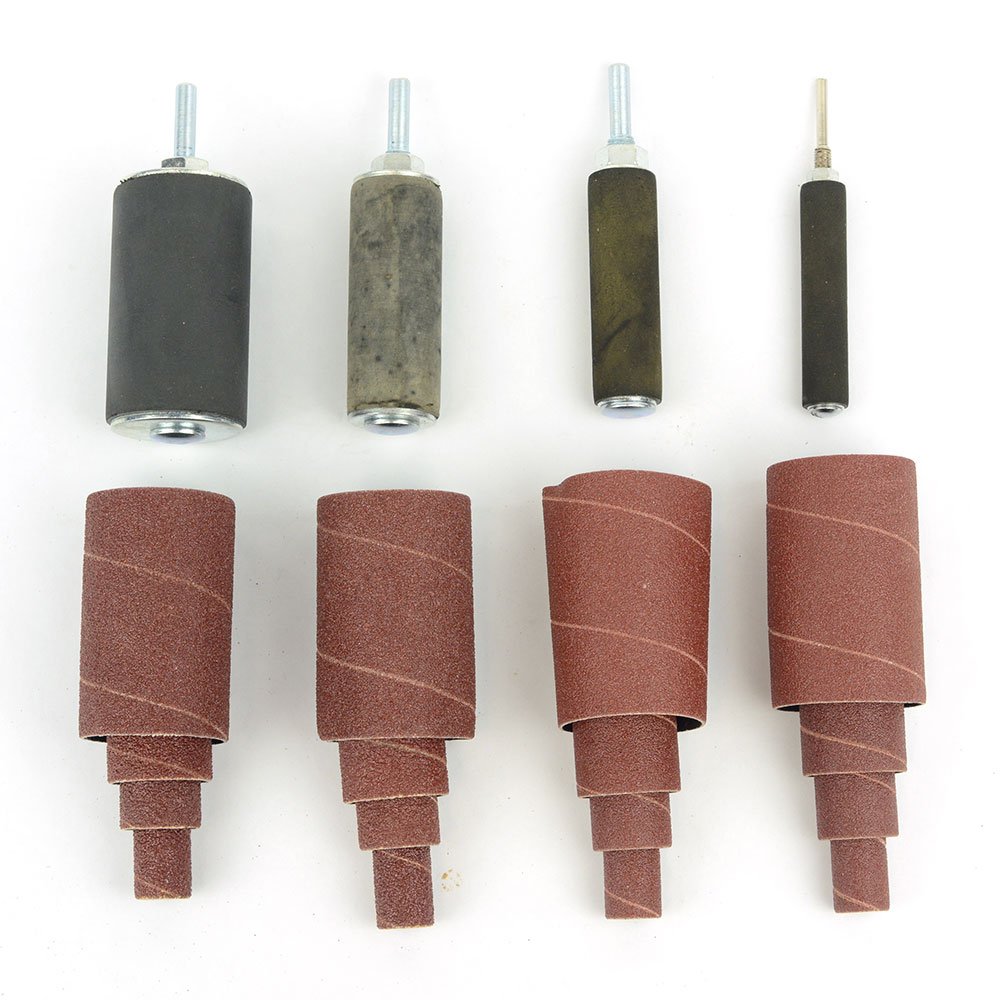 Big Horn 19521 Rubber Sanding Drum Set, 20 Piece BIG HORN