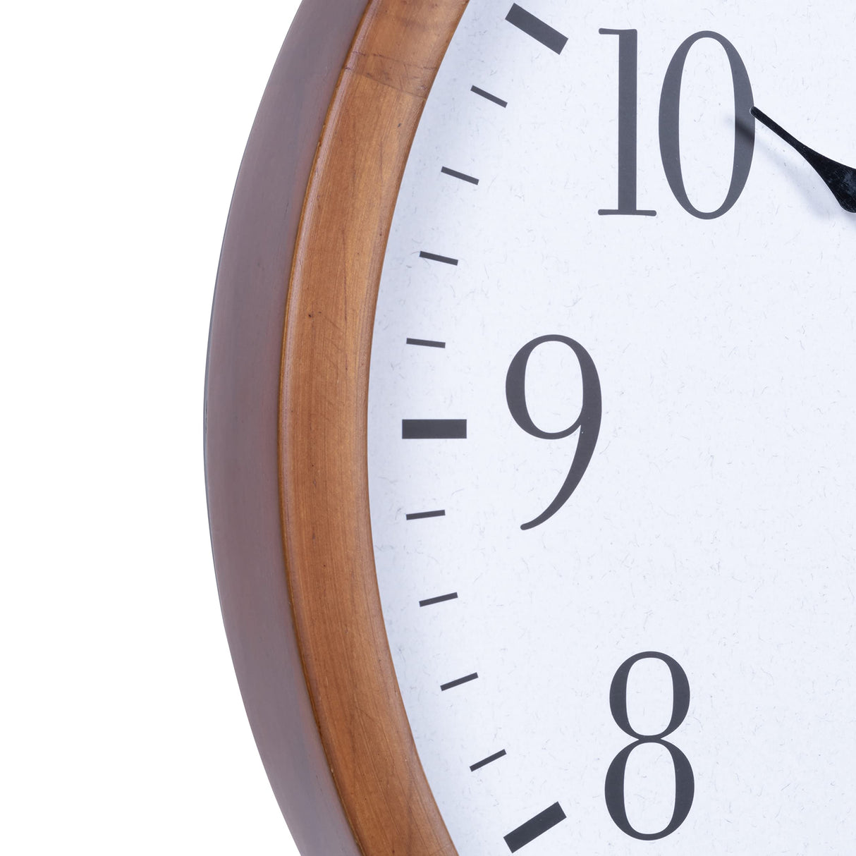 La Crosse Technology 404-50447-INT 12.8" Atomic Walnut Analog Wall Clock La Crosse Technology