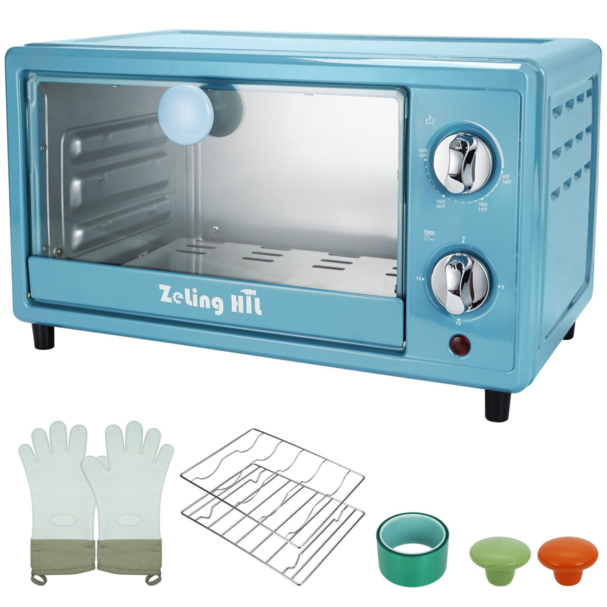 ZeLing HTL Sublimation Oven Machine 1200W Mini Sublimation Oven for Tumblers, Double heating tube Convection Oven for Sublimation Blanks Mugs Tumblers Cups Water Bottles Bulk Printing ZeLing HTL